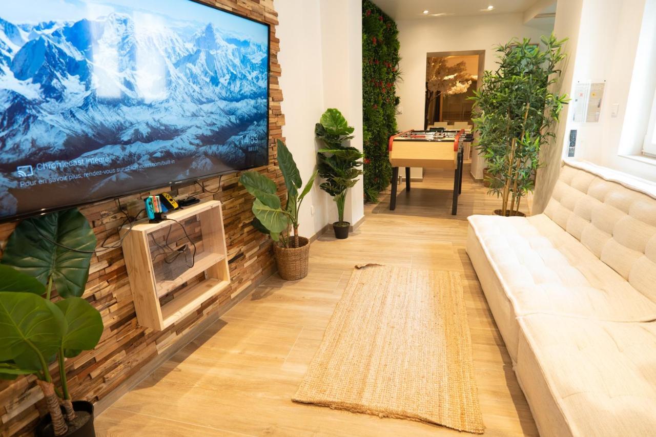 Capsule Thailande I Sauna I Balneo I Console I Jeux En Bois I Cinema I Cour Interieure Trith-Saint-Leger Exteriér fotografie