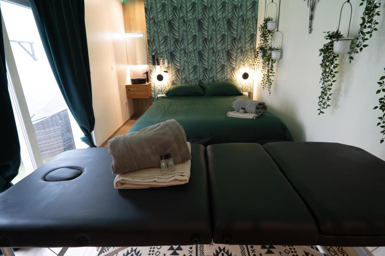 Capsule Thailande I Sauna I Balneo I Console I Jeux En Bois I Cinema I Cour Interieure Trith-Saint-Leger Exteriér fotografie